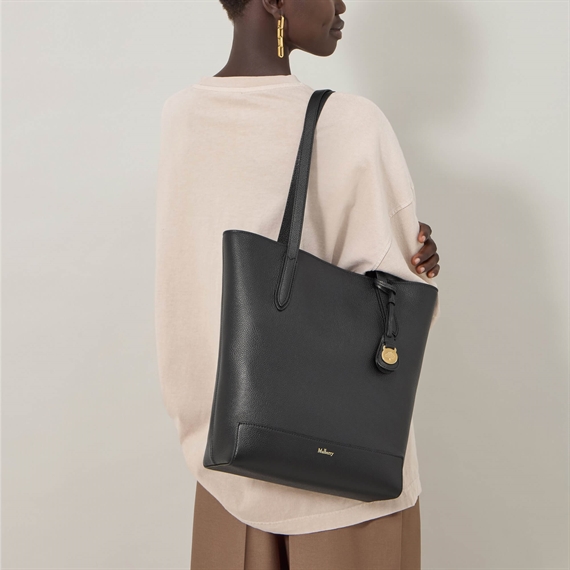 Mulberry North South Shopper Black